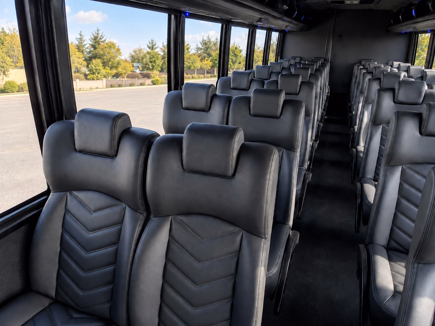 providence bus rental service area