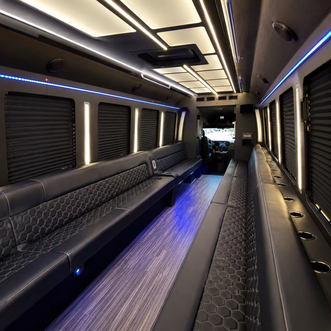 providence party bus interior