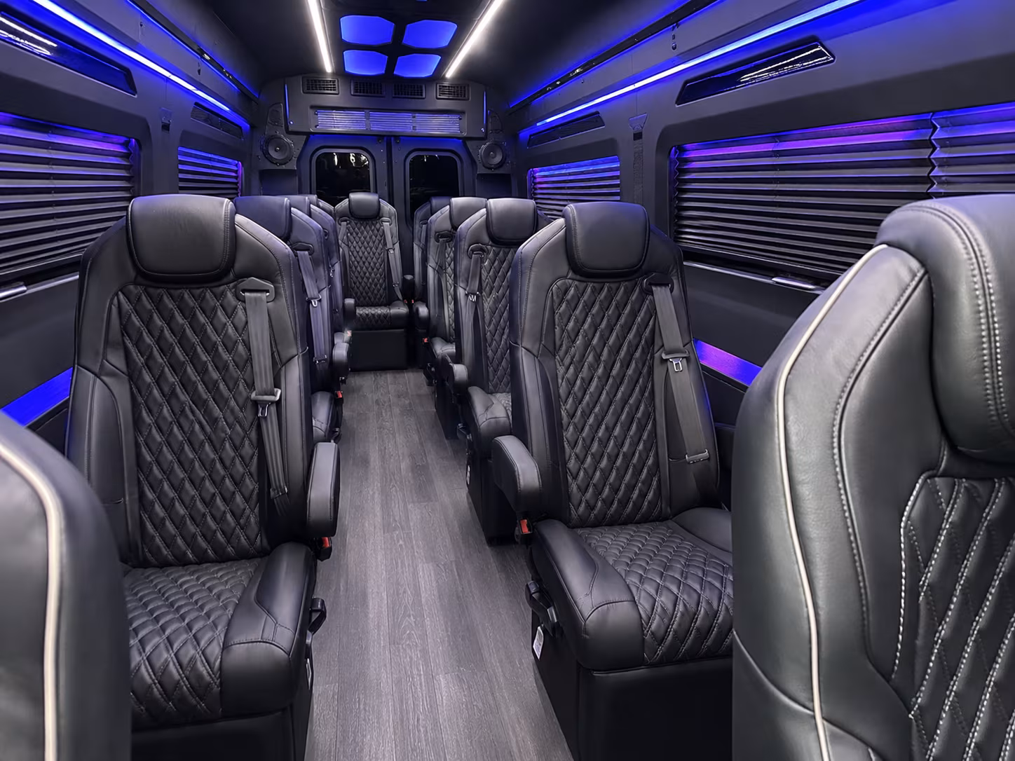 providence sprinter van with driver inside