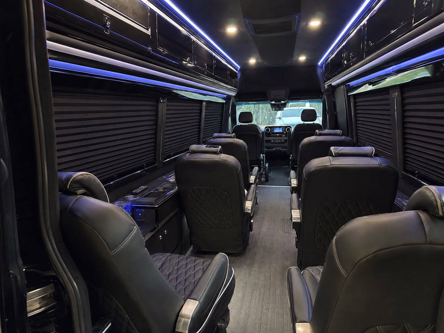 providence sprinter van with driver interior