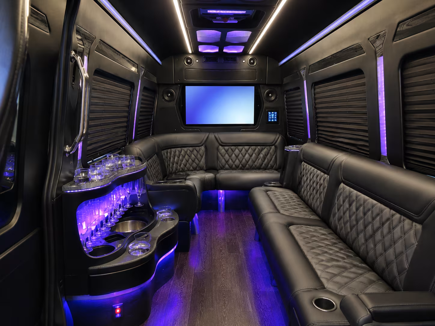 providence wedding transportation onboard seating